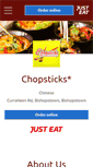 Mobile Screenshot of chopsticks-takeaway.com